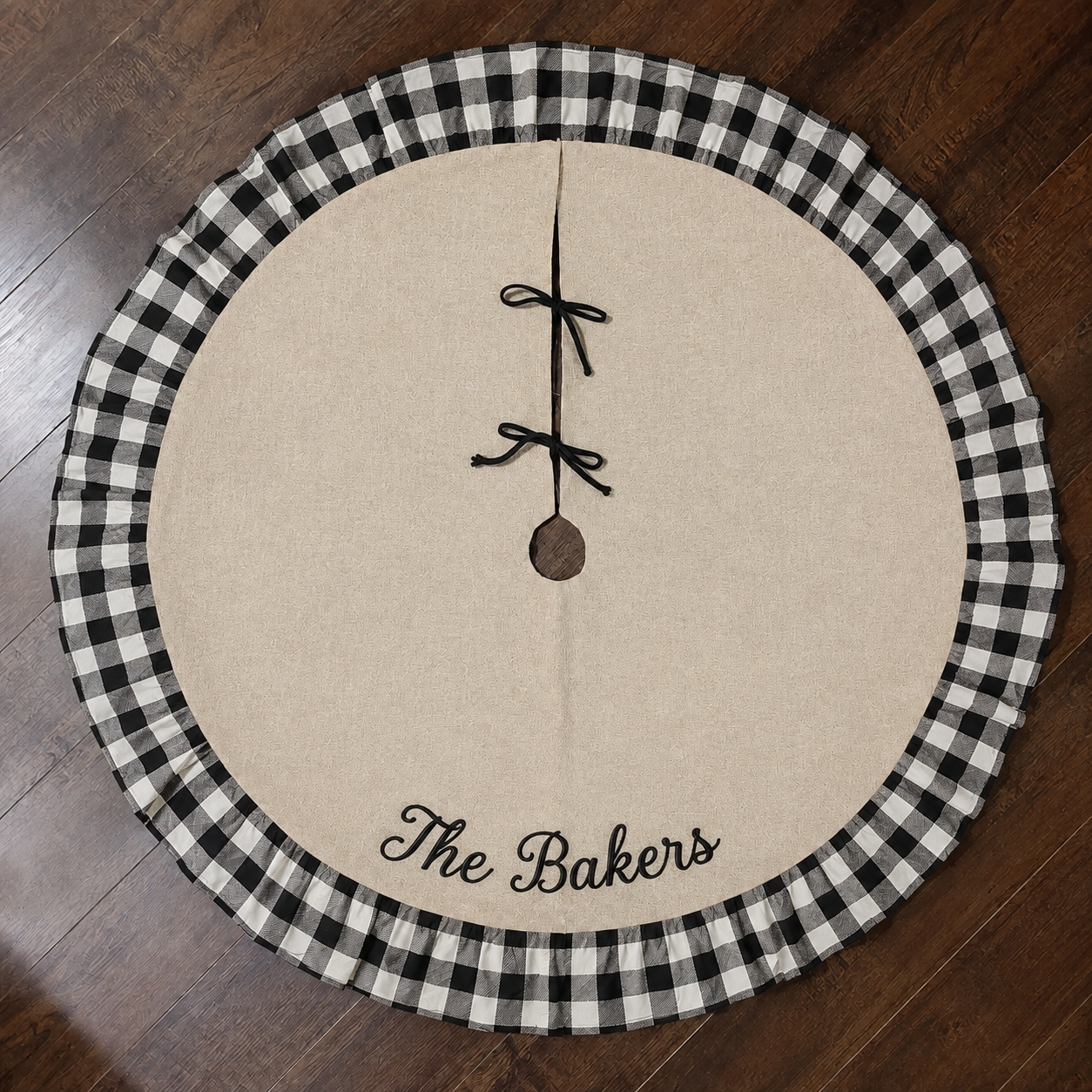Christmas tree skirt & Advent calendar