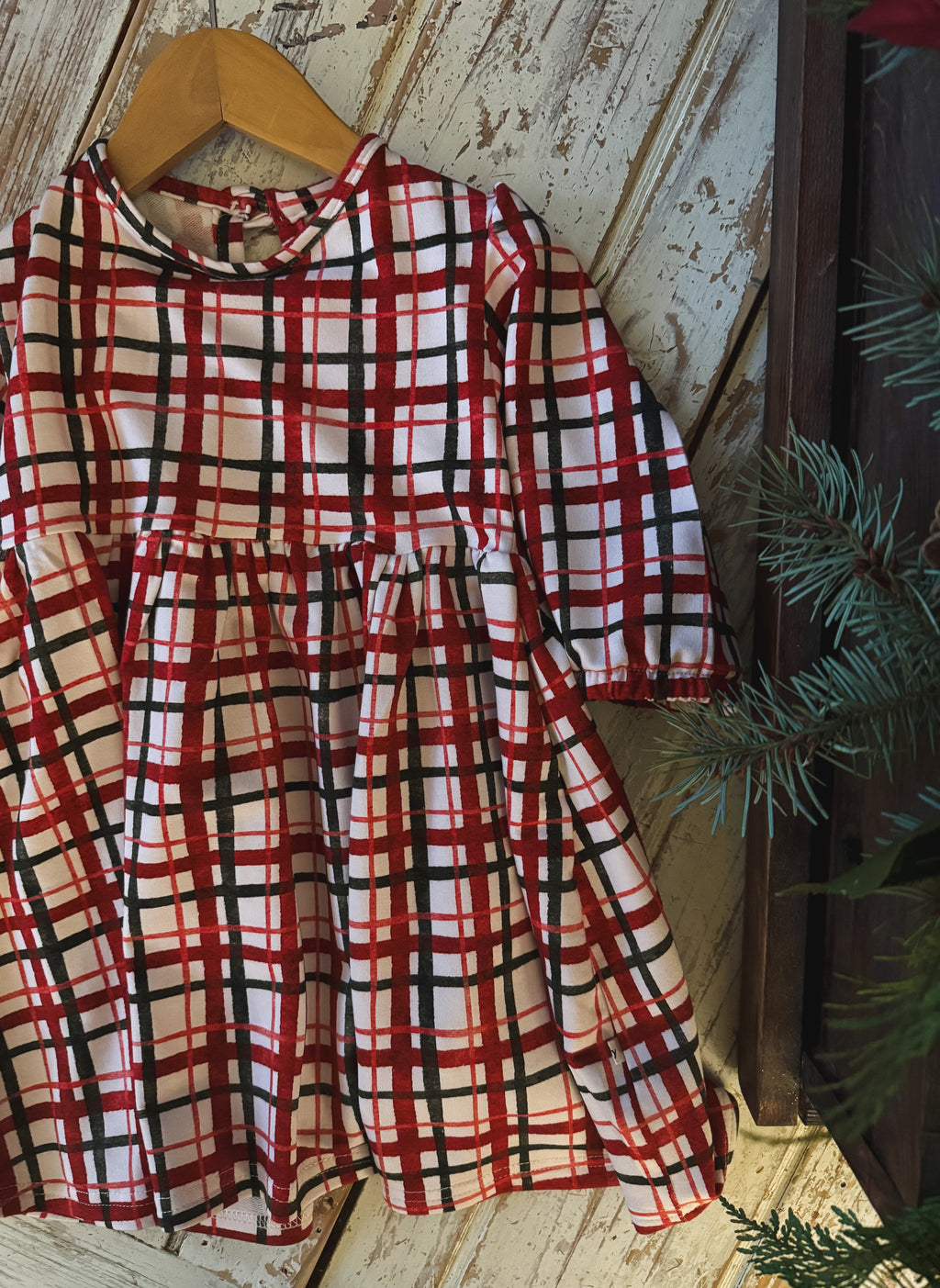 Holiday Smock Dress