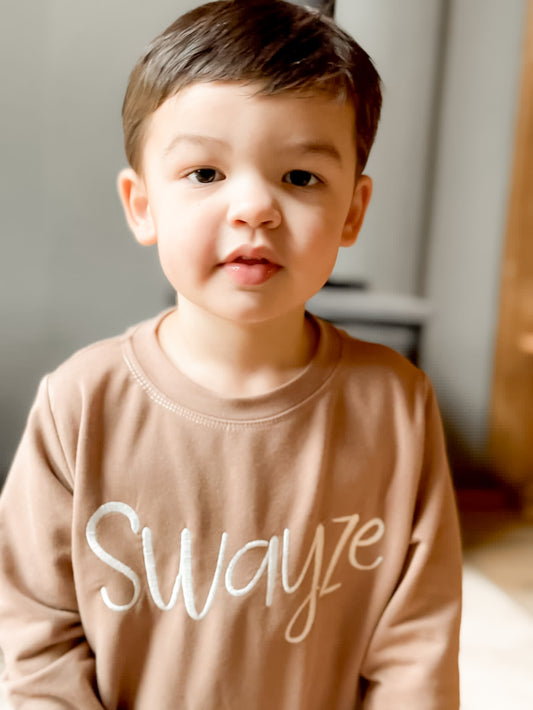 Relaxed Fit Pullover CUSTOMIZED (small sizes)