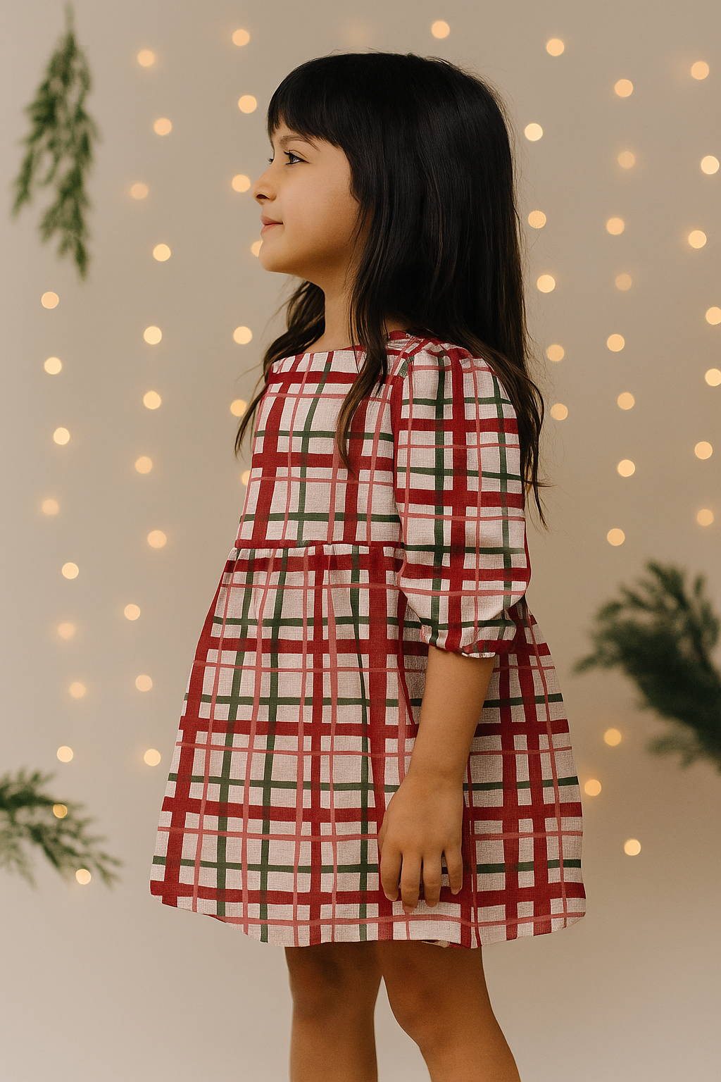 Holiday Smock Dress