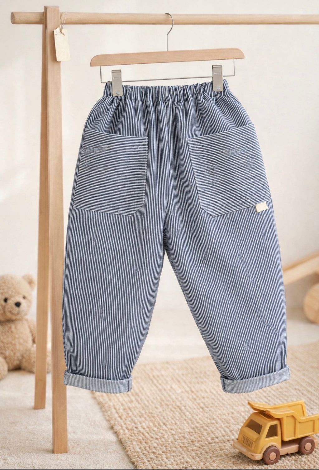 Barrel Denim Pants