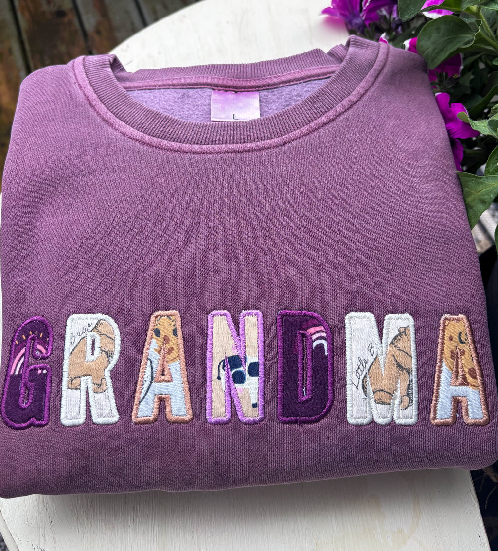 NANA/GRANDMA Keepsake Sweatshirt