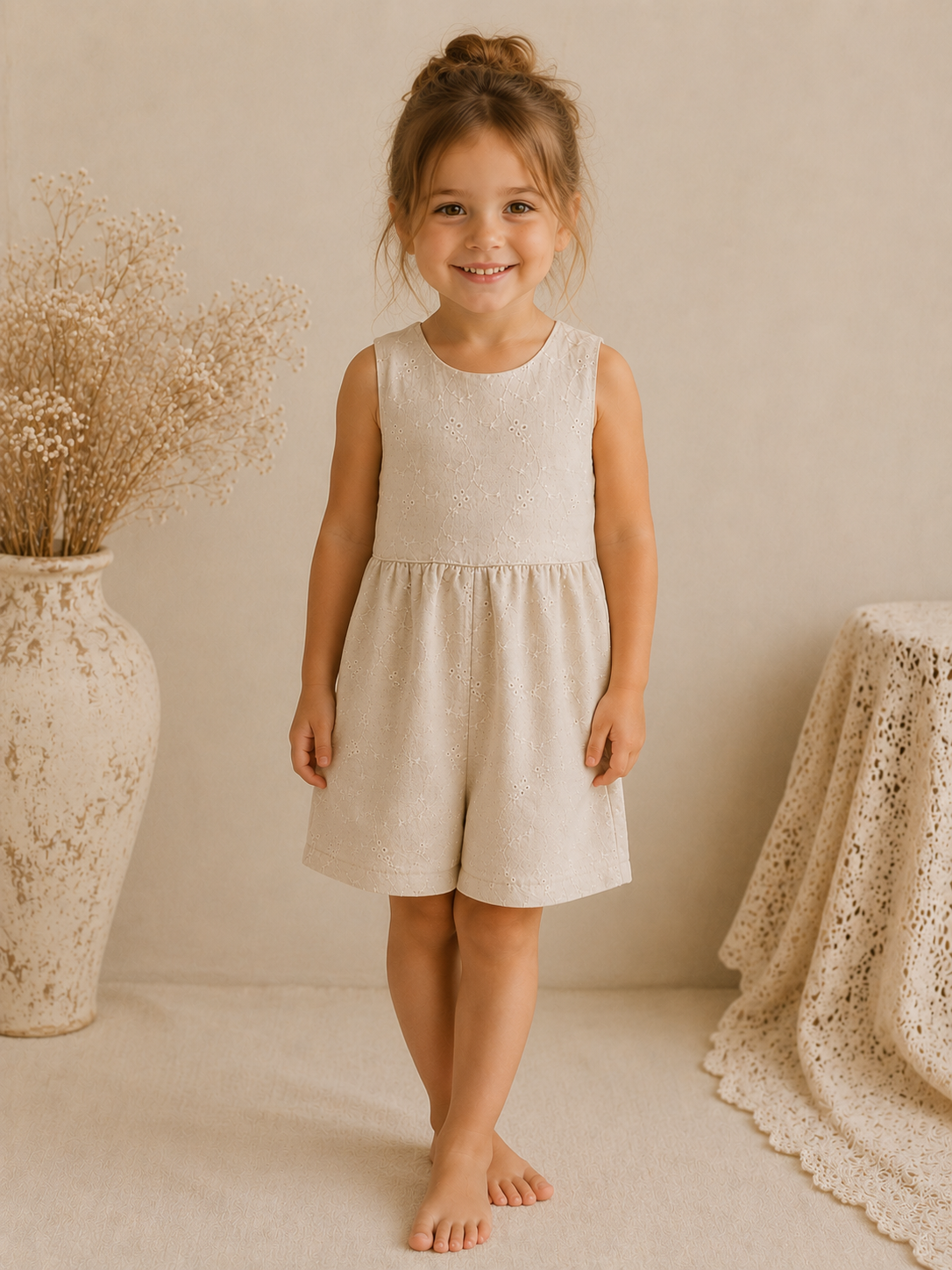 Sunday Linens Romper