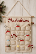 Christmas tree skirt & Advent calendar