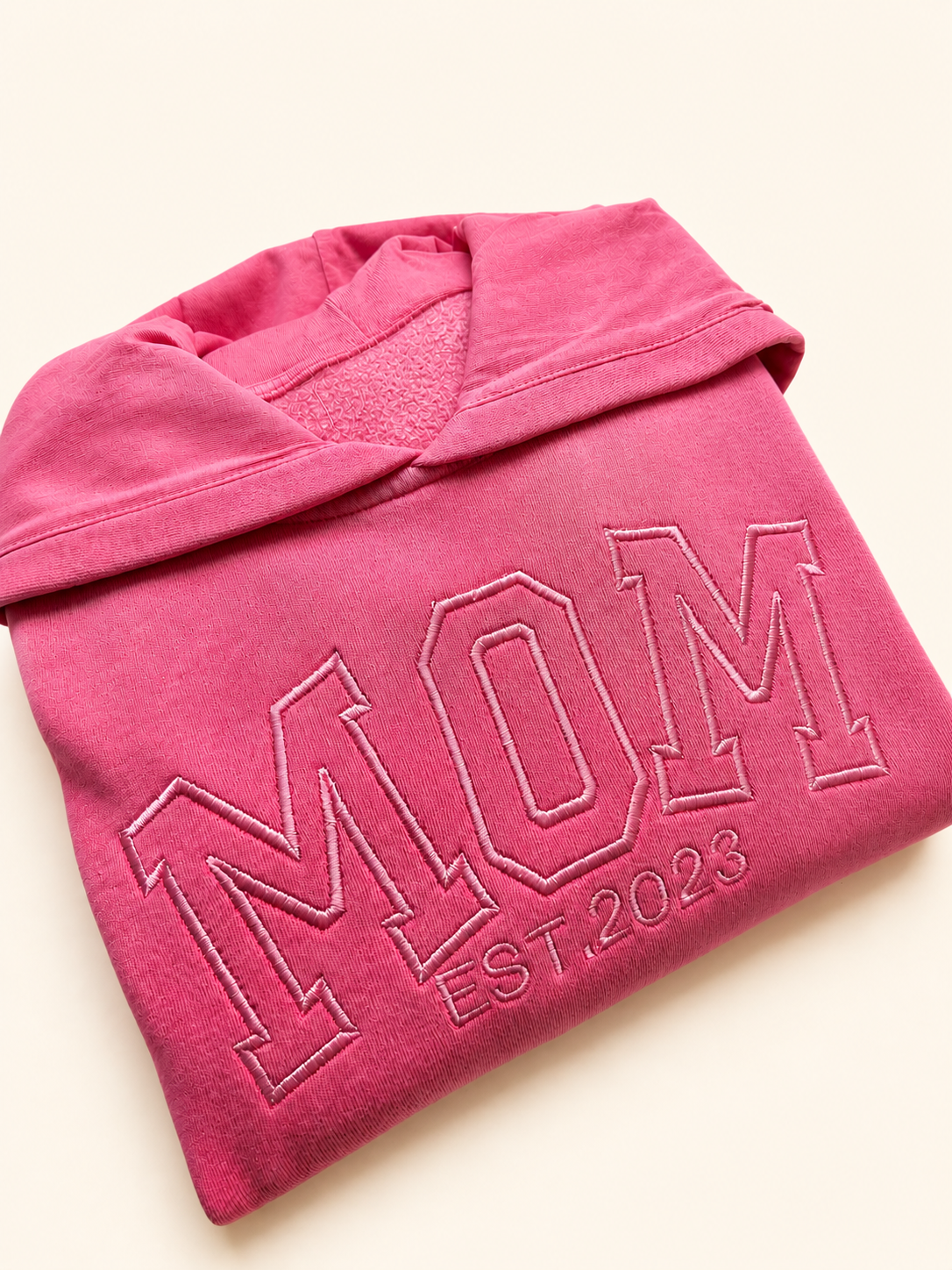 College Script Embroidered Sweatshirt