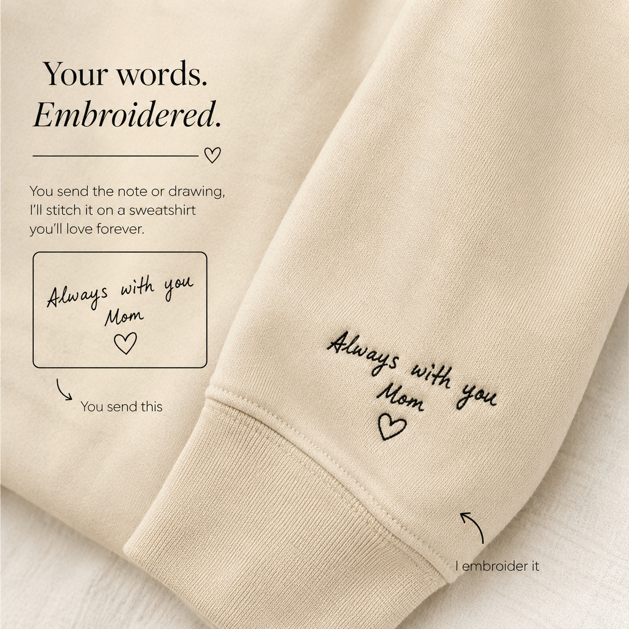 Little Notes Collection (Sweatshirt & Hoodie)