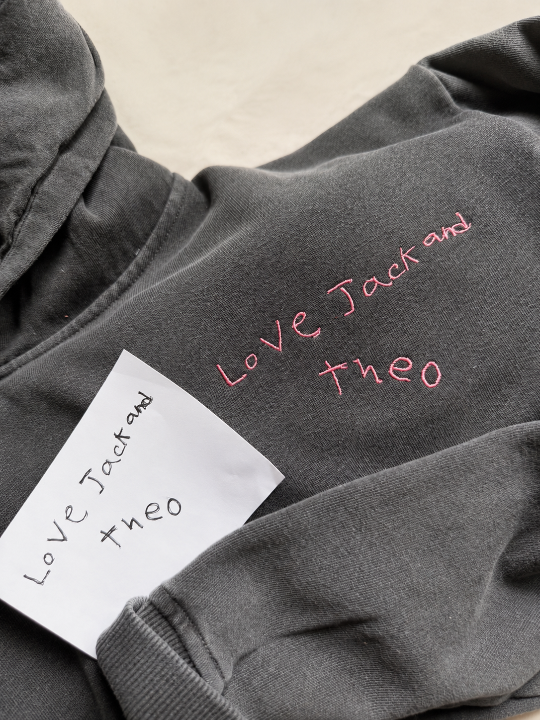 Little Notes Collection (Sweatshirt & Hoodie)