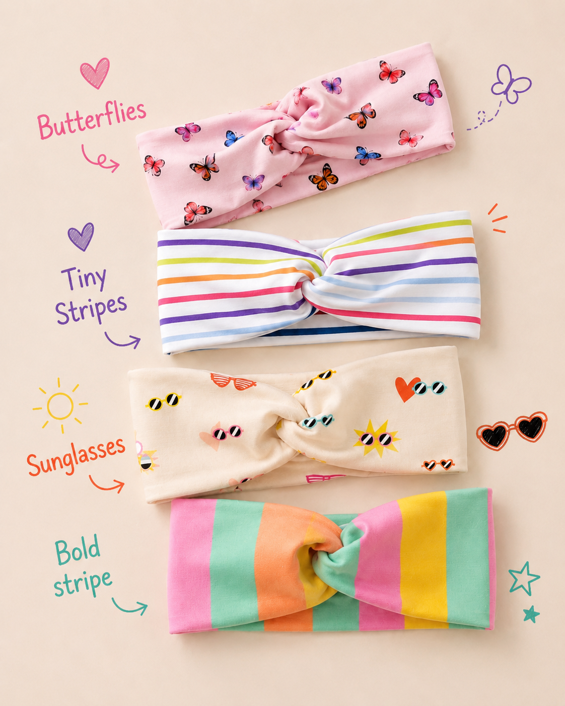 Twist headbands