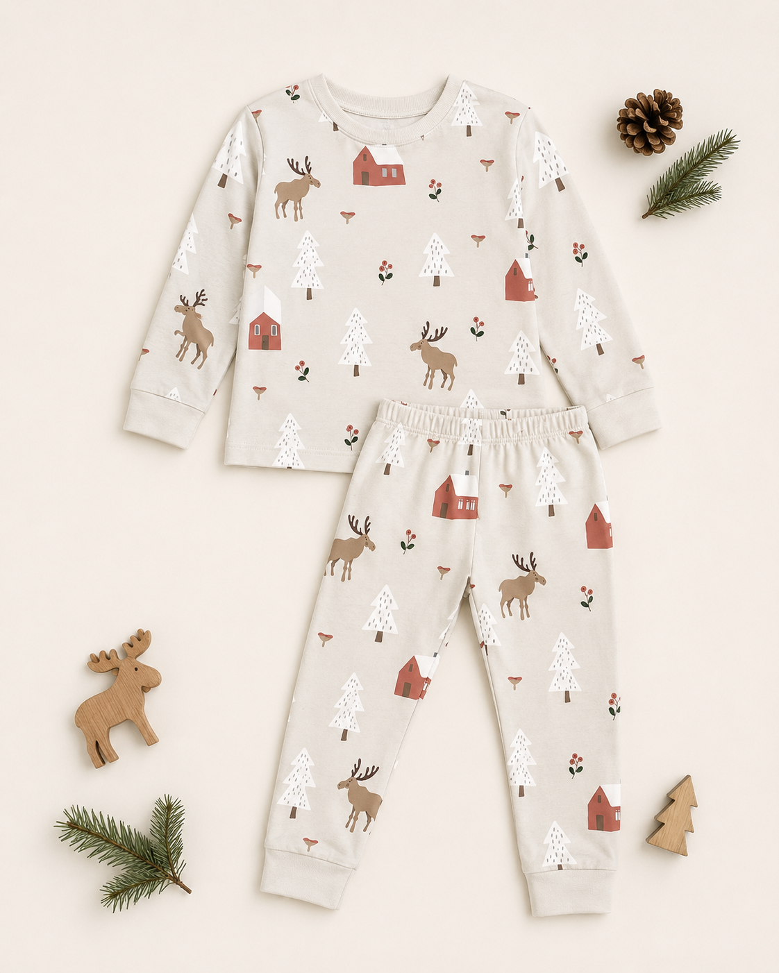 Christmas PJ PREORDER (sizes NB-3T)