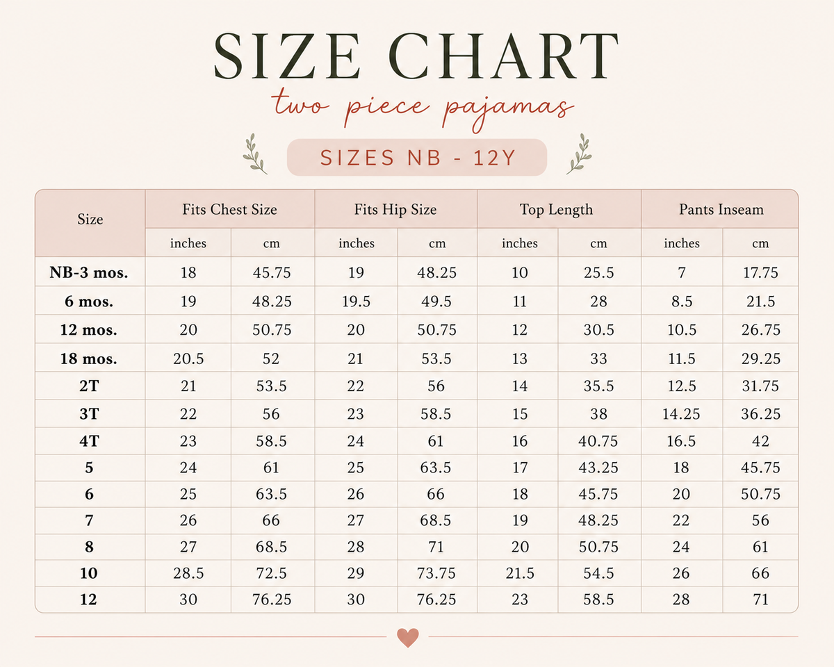 Sizes 4T-12Y Christmas PJs