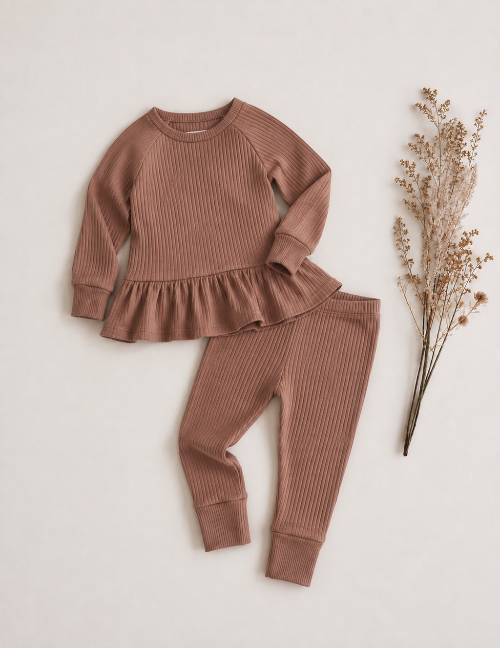 Peplum Lounge Set