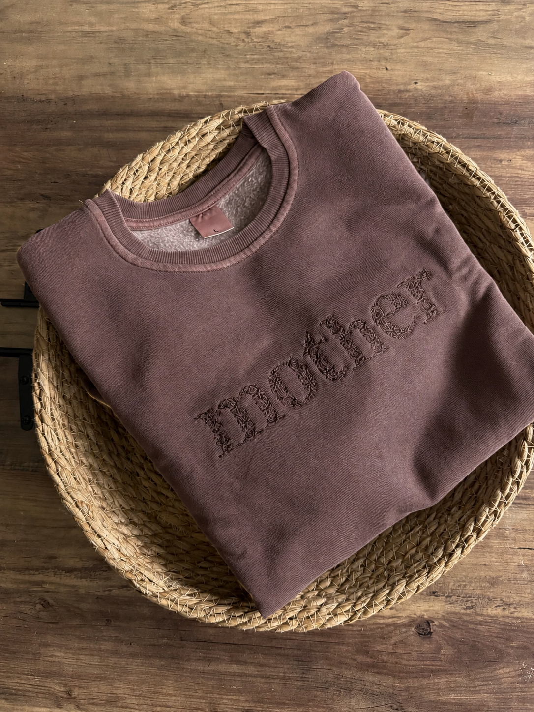 Floral Embroidered Sweatshirt
