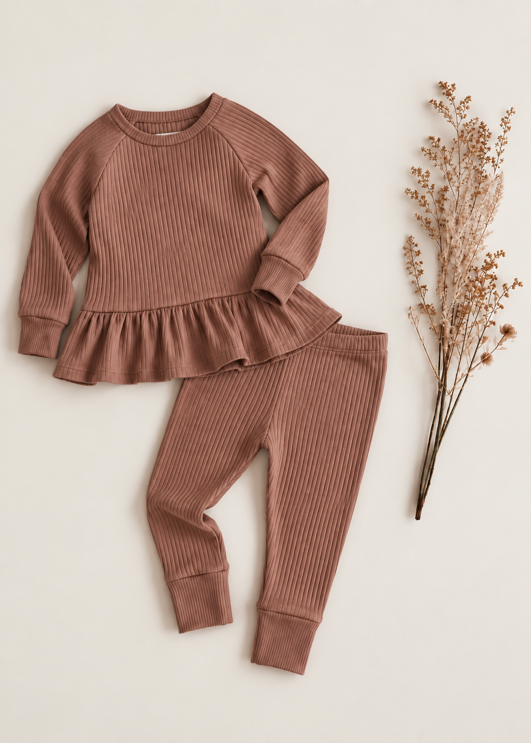 Ribbed Lounge Set