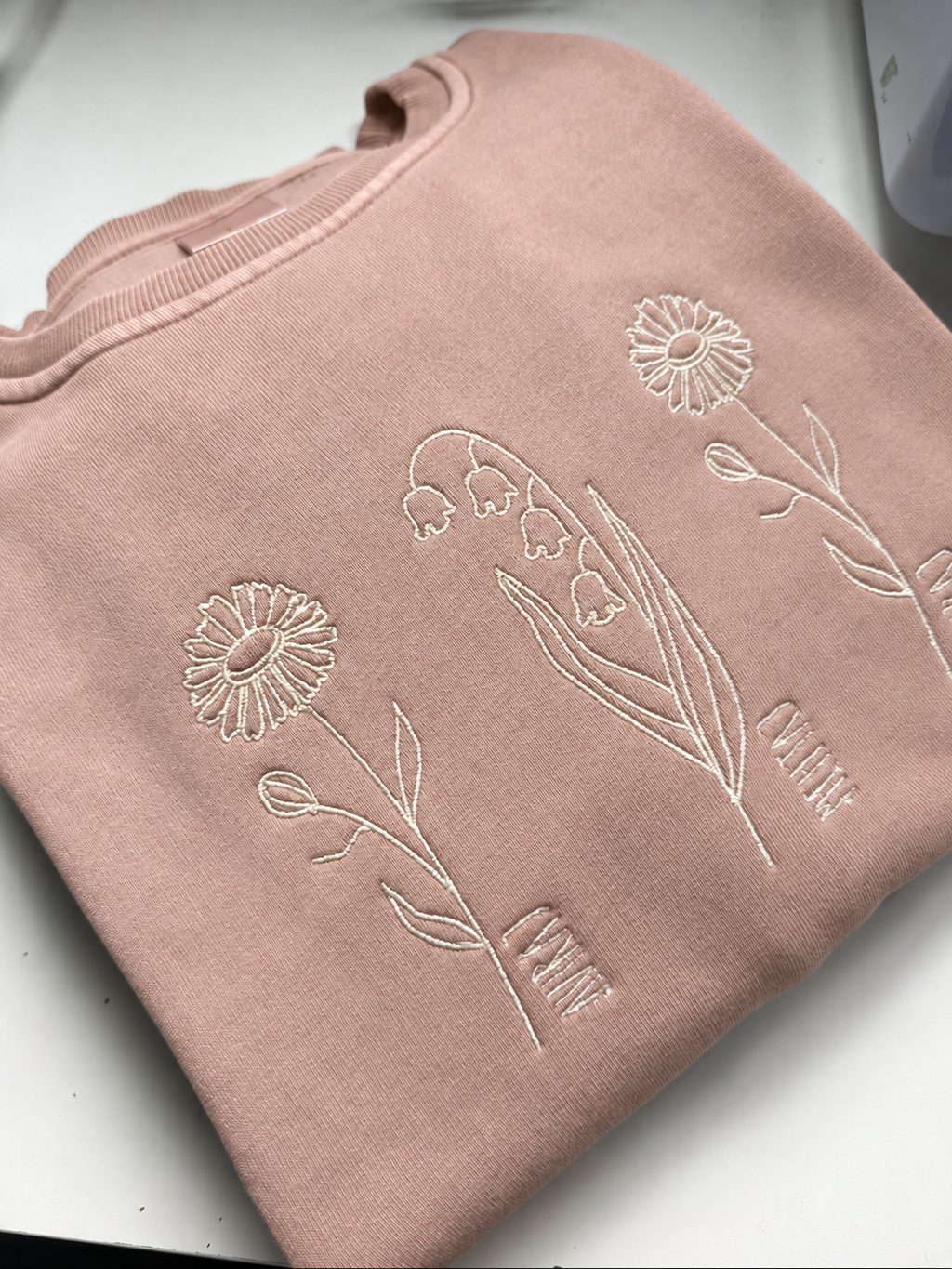 Birth Month Flowers Sweatshirt