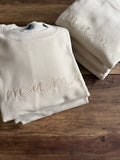 Cursive Sweatshirt